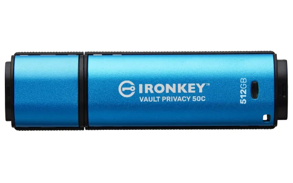 Kingston Technology IronKey 512GB USB-C Vault Privacy 50C AES-256 verschlüsselter, FIPS 197