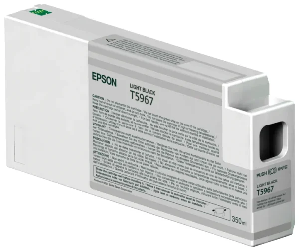 Epson Singlepack Light Black T596700 UltraChrome HDR, 350 ml