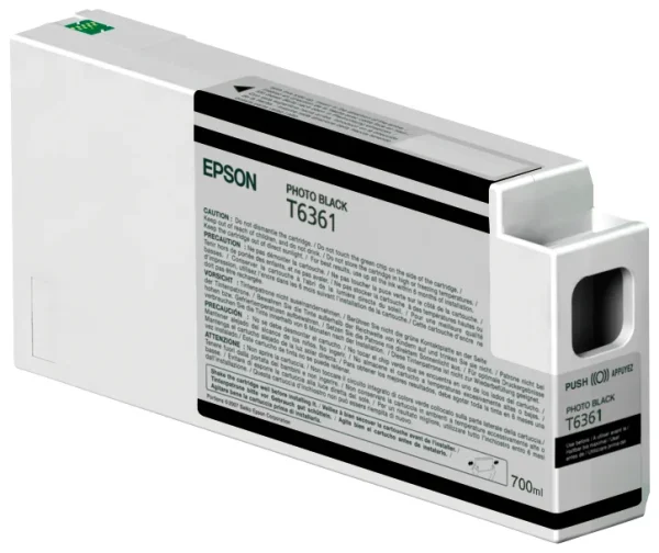 Epson Singlepack Photo Black T636100 UltraChrome HDR, 700 ml