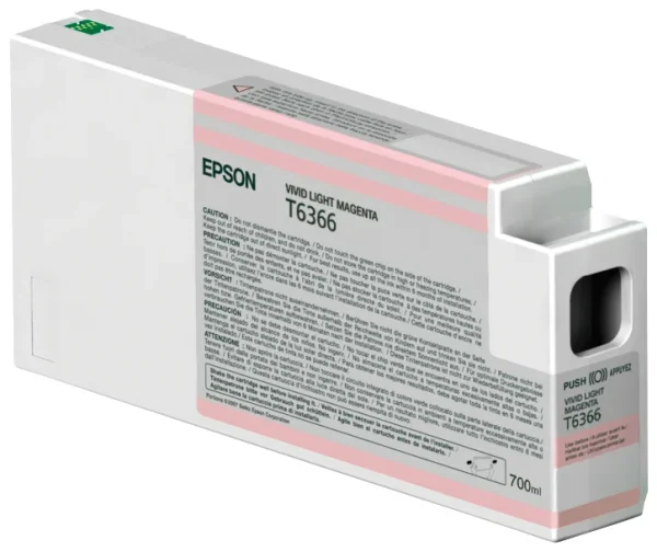 Epson Singlepack Vivid Light Magenta T636600 UltraChrome HDR, 700 ml