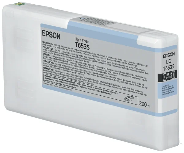 Epson T6535 Light Cyan-Tintenpatrone (200 ml)