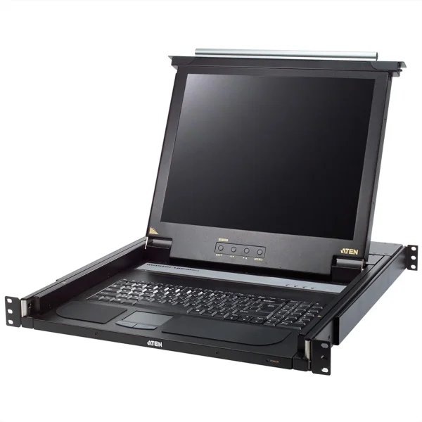 ATEN CL1000M KVM-Konsole, 43cm LCD, VGA, PS/2, CH-Layout