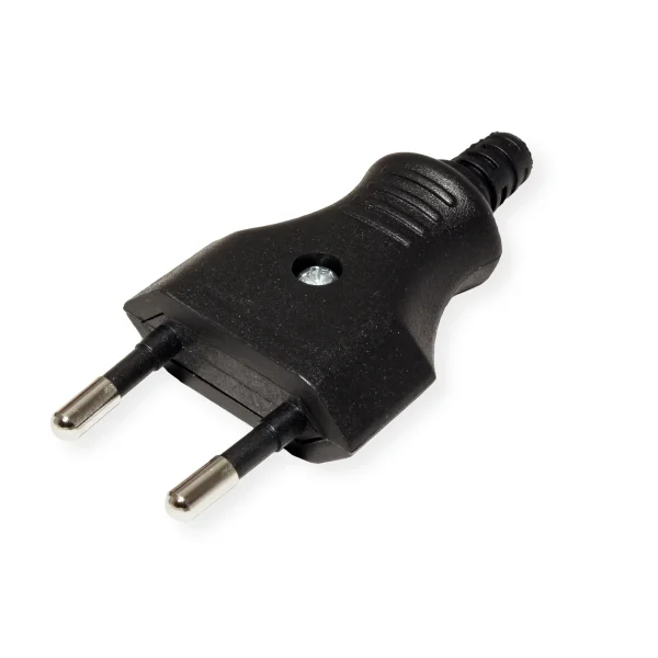 BACHMANN Euroflachstecker 2,5A/250VAC, Montage, schwarz