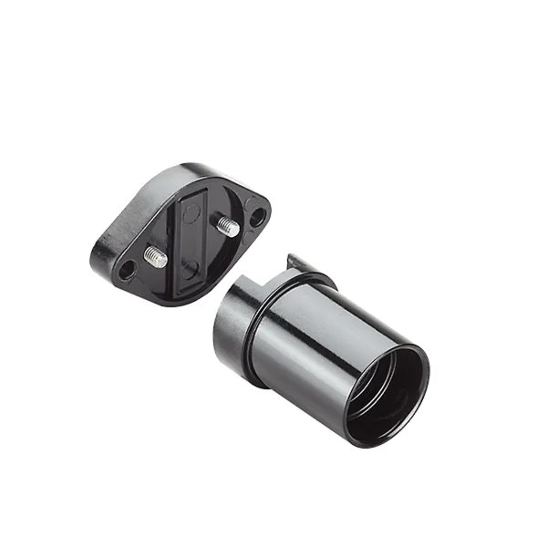 BACHMANN Illu-Fassung E14 Bef.sockel, Befestigung auf festem Untergrund