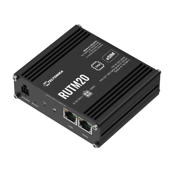 TELTONIKA RUTM20 5G Router PoE Dual SIM und eSIM