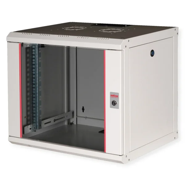 ROLINE 19-Zoll Wandgehäuse Pro 9 HE, 600x450 BxT grau