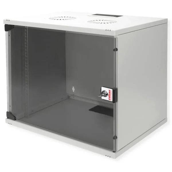 ROLINE 19-Zoll Wandgehäuse Basic 7 HE, 540x400 BxT Bausatz grau