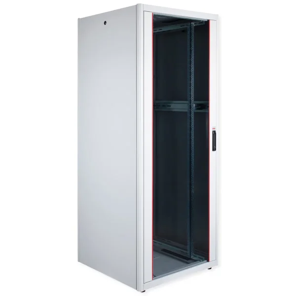 ROLINE 19-Zoll Netzwerkschrank Pro 42 HE, 800x800 BxT Glastür grau