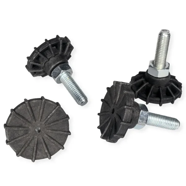 ROLINE 19-Zoll Nivellierfüße, 4 Stück