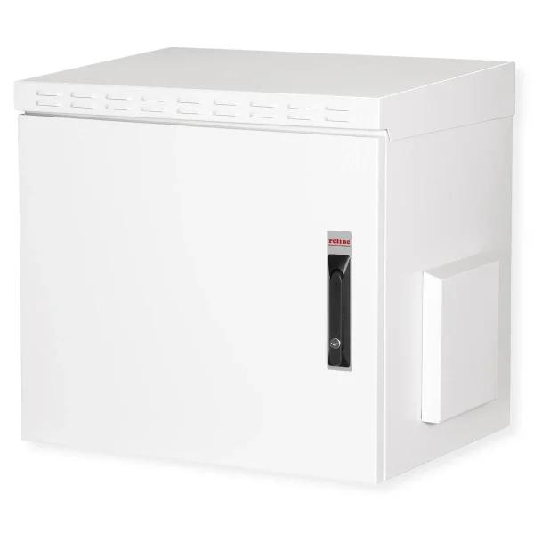 ROLINE 19-Zoll Wandgehäuse Pro 9 HE, 600x450 BxT IP55 outdoor grau