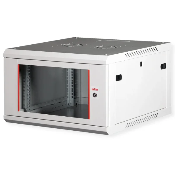 ROLINE 19-Zoll Wandgehäuse Basic Plus 6HE, 600x600 BxT grau