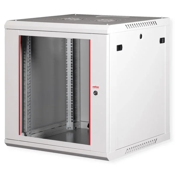 ROLINE 19-Zoll Wandgehäuse Basic Plus 12HE, 600x600 BxT grau