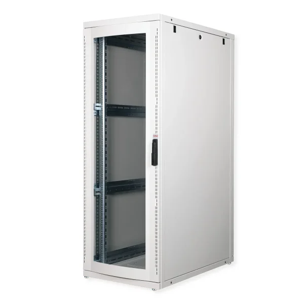 ROLINE 19-Zoll Serverschrank Pro 36 HE, 600x1000 BxT grau Plexiglas