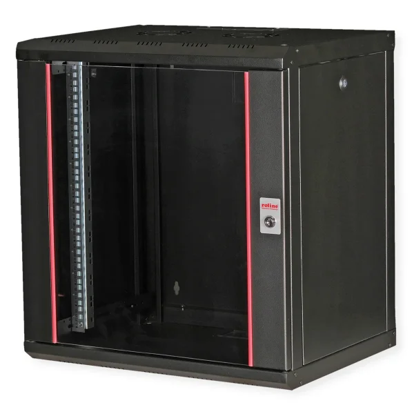 ROLINE 19-Zoll Wandgehäuse Pro 12 HE, 600x450 BxT schwarz