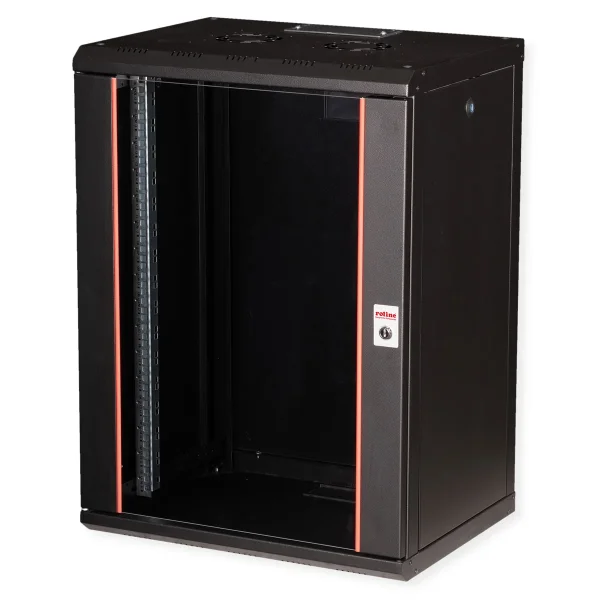 ROLINE 19-Zoll Wandgehäuse Pro 16 HE, 600x450 BxT schwarz