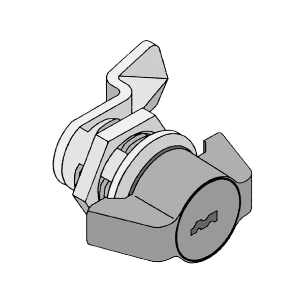 Knebel-Vorreiber, für 19" Racks