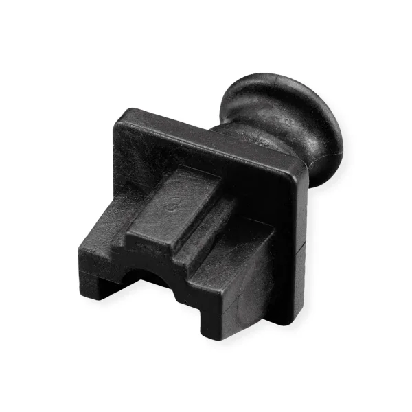 VALUE RJ45-Buchsen-Staubschutz, 10er Set, schwarz
