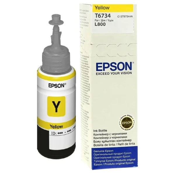Epson T6734 Druckerpatrone 1 Stück(e) Original Standardertrag Gelb