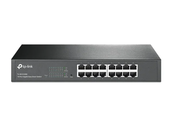 TP-Link TL-SG1016DE Netzwerk-Switch Managed L2 Gigabit Ethernet (10/100/1000) Schwarz