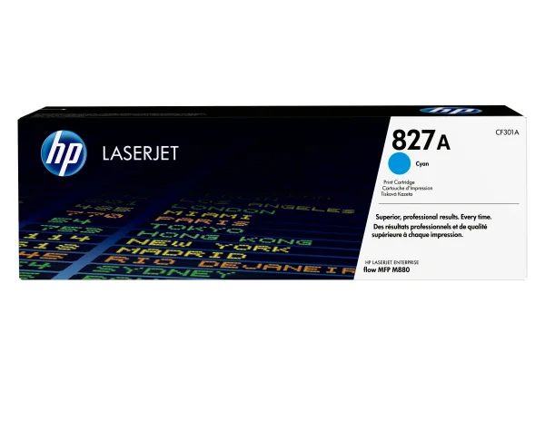 HP 827A Cyan Original LaserJet Tonerkartusche
