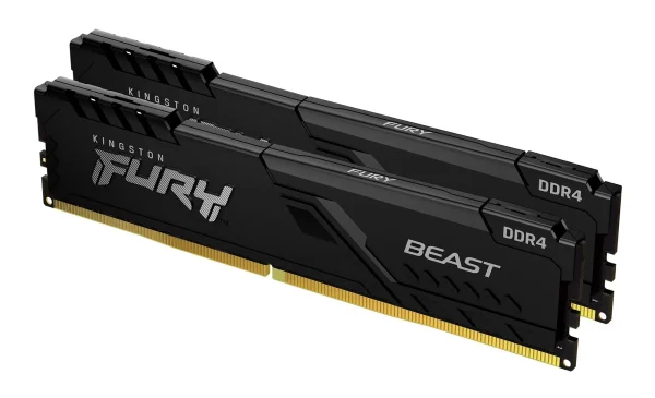 Kingston Technology FURY 64GB 3200MT/s DDR4 CL16 DIMM (2er-Kit) Beast Black