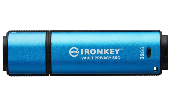 Kingston Technology IronKey 32GB USB-C Vault Privacy 50C AES-256 verschlüsselter, FIPS 197