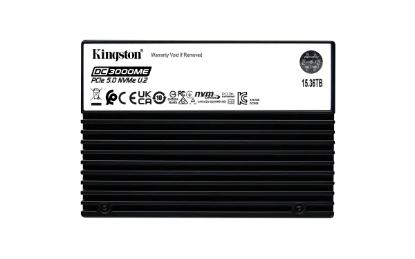 Kingston 15.36TB DC3000ME U.2 PCIe SSD