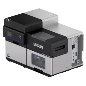 Epson ColorWorks C8000e, Cutter, Disp., USB, Ethernet, Kit (USB), schwarz, grau