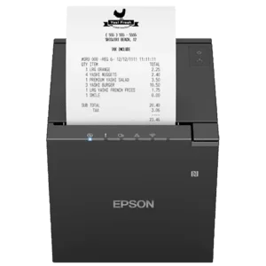Epson TM-m30III, 8 Punkte/mm (203dpi), Cutter, USB, USB-C, Ethernet, NFC, schwarz