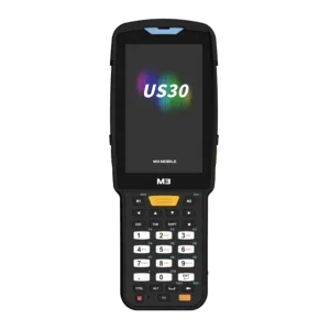 M3 Mobile US30, 2D, SE58, 10,5cm (4''), Num., hot-swap, BT, WLAN, NFC, Android, schwarz