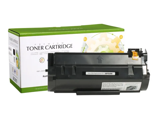 STATIC cartr Lexmark 50F2U00 blk comp
