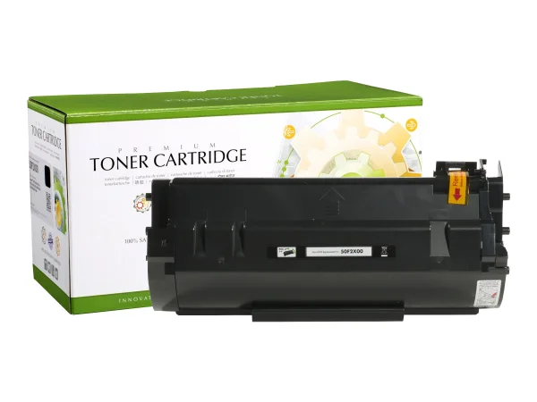 STATIC cartr Lexmark 50F2X00 blk comp