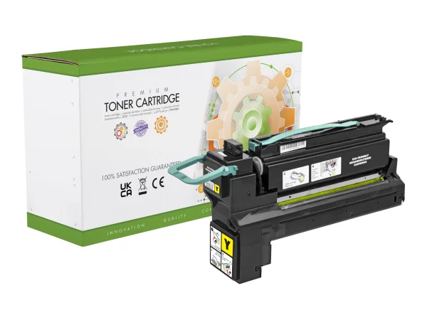 STATIC cartr Lexmark C792X1YG ylw reman