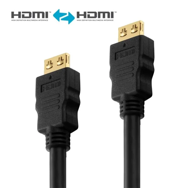 Zertifiziertes 4K Premium High-Speed HDMI-Kabel | schwarz, 1.00m​​​​​​​