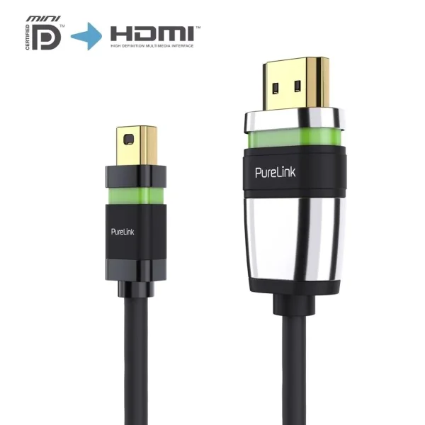 Zertifiziertes aktives 4K Mini DisplayPort / HDMI-Kabel - 1,50 m