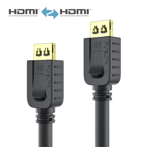 Zertifiziertes 8K Ultra High Speed HDMI Kabel - schwarz, 2.00m
