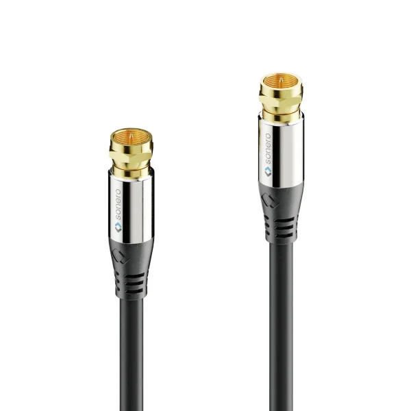 Koax Sat F Antennenkabel, 10,00m