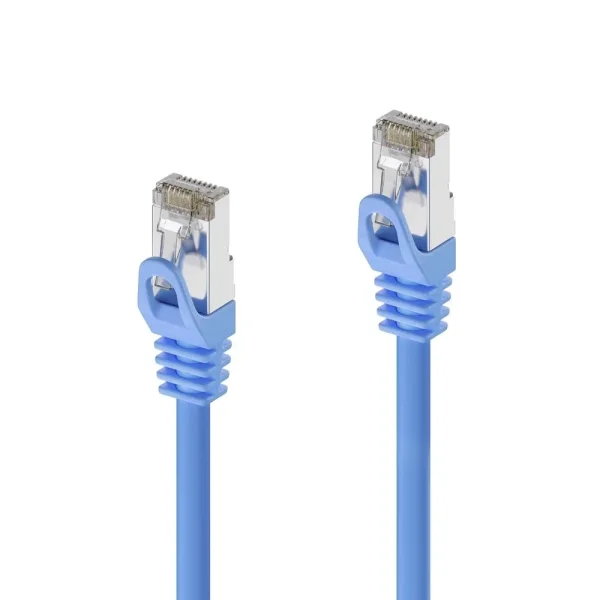 Cat.6a Patchkabel, RJ45, S/FTP, LSZH - 2.00m, blau