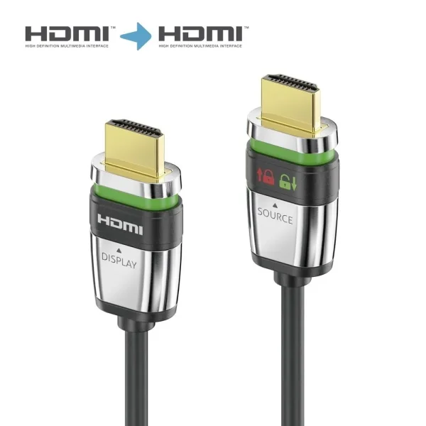 4K Premium High Speed HDMI AOC Glasfaserkabel - 40.0m, schwarz