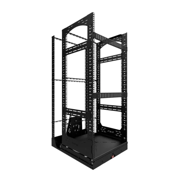 19" Ausziehbares und drehbares offenes Rack, 20RU