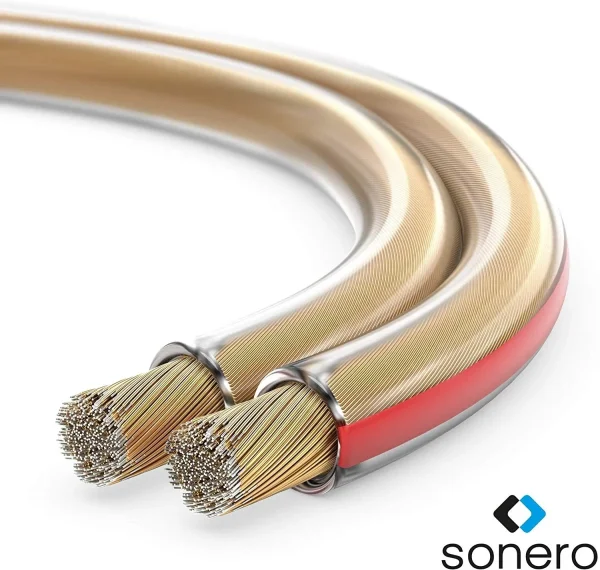 Sonero Premium 2,50mm² Lautsprecherkabel, 30,00m