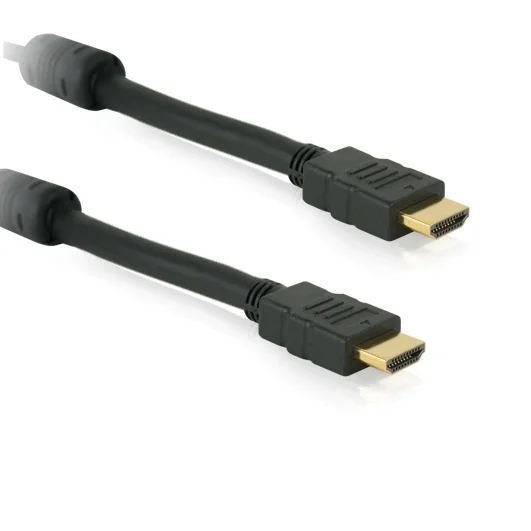 HDSupply Standard Speed HDMI Kabel HQ mit Ethernet, mit Ferrite 10,0m, schwarz