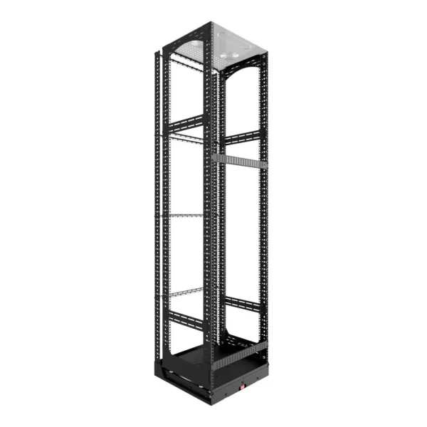 19" Ausziehbares und drehbares offenes Rack, 42RU