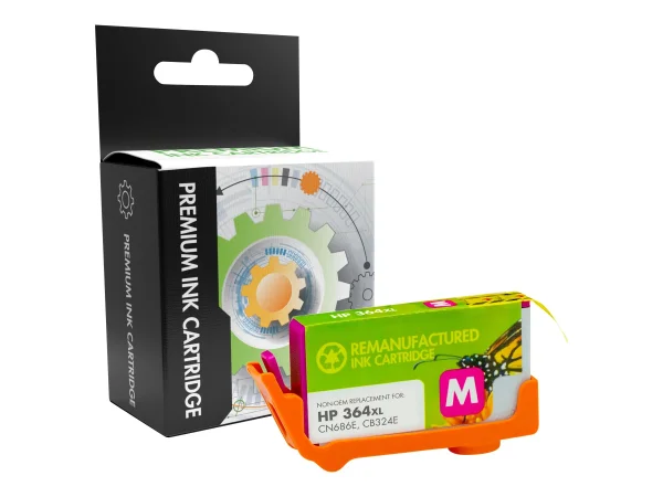 STATIC Ink cartr HP CB324EE mgt reman