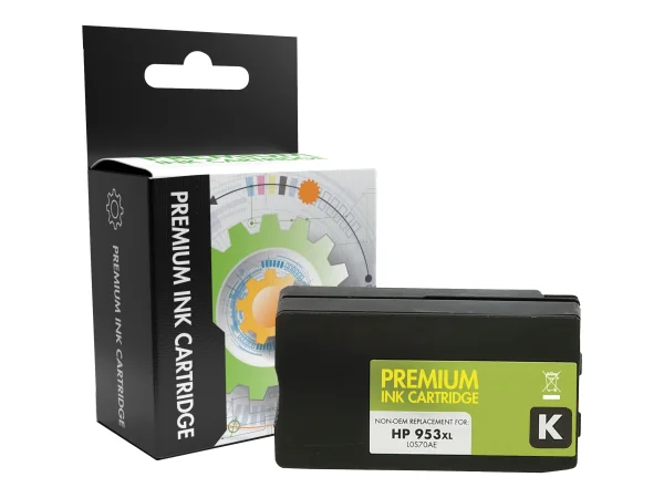 STATIC Ink cartr HP L0S70AE blk reman 2k