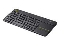 LOGI K400 Plus Touch Keyboard black (DE)