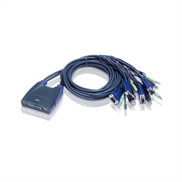 ATEN CS64US KVM Switch VGA, USB, Audio, 4 Ports