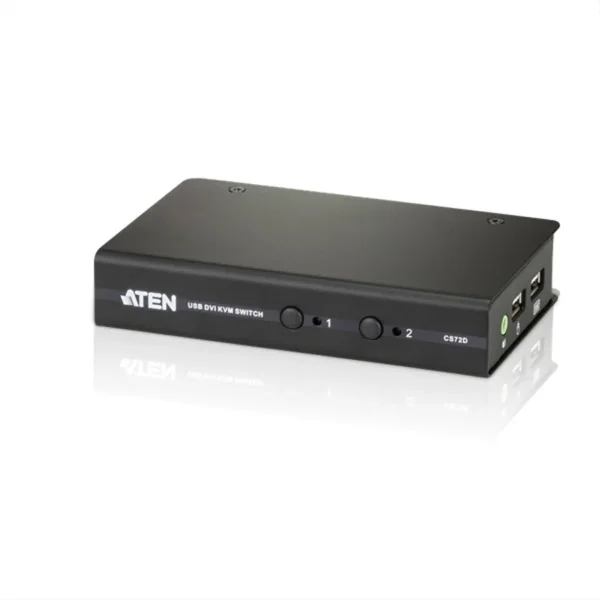 ATEN CS72D KVM Switch DVI, USB, Audio, 2 Ports