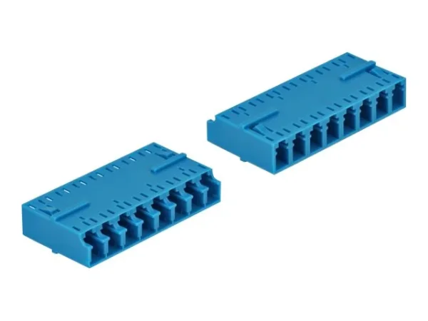 DELOCK LWL Kupplung HD LC Octuplex blau