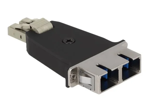 DELOCK LWL Hybrid Kupplung LC Duplex bei